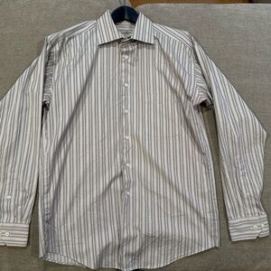Men's Long Sleeve Button-Down Dress Shirt